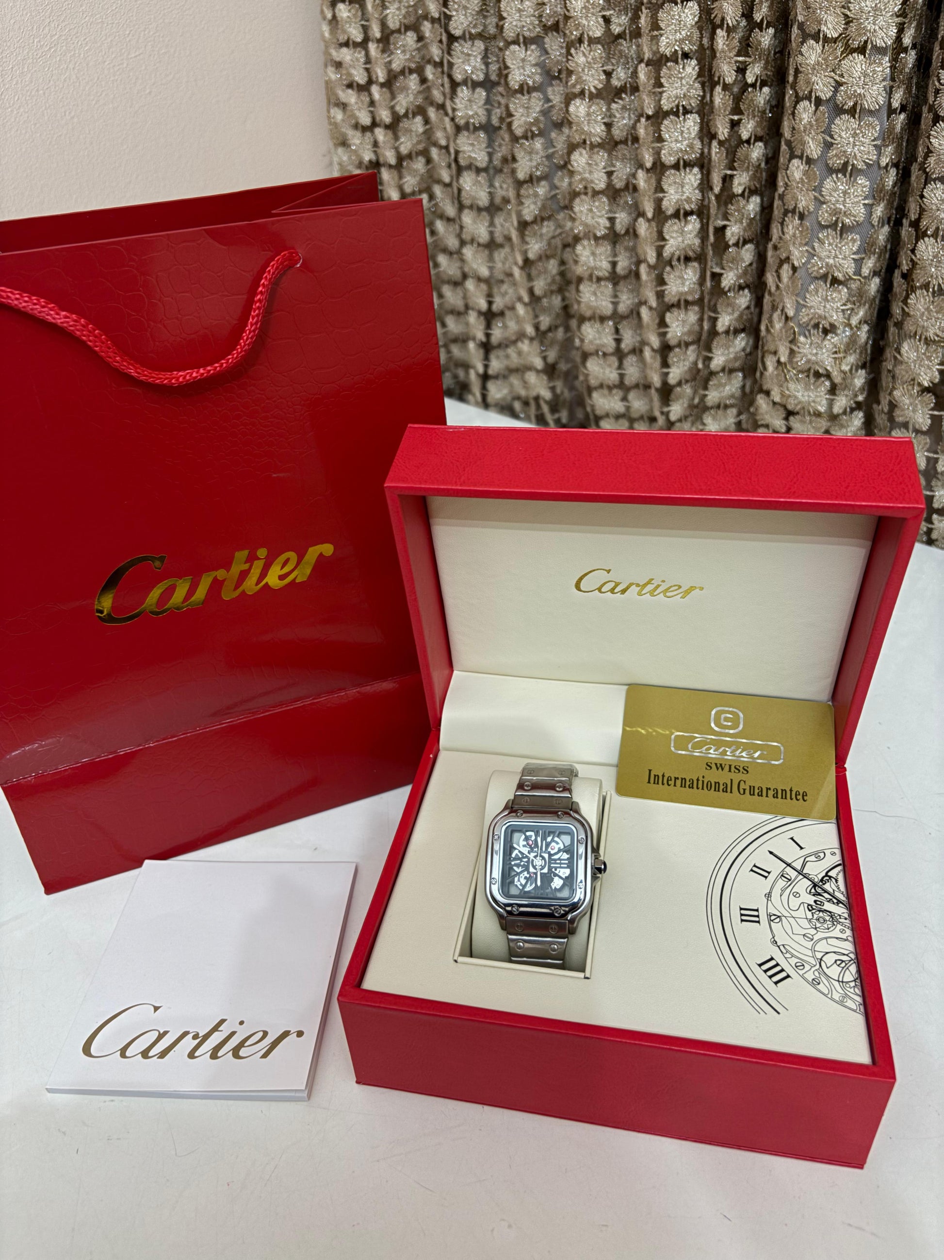 CARTIER SANTOS AVEC PACKAGING